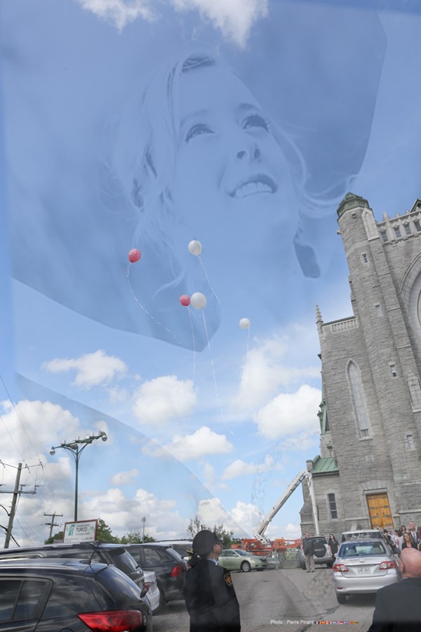 Sarah-Ève Fontaine à son dernier repos