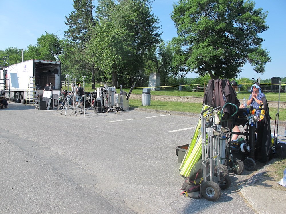 Tournage à Richmond