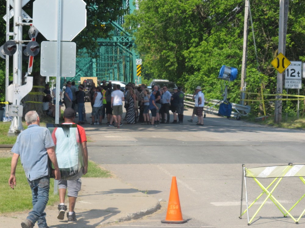 Tournage à Richmond