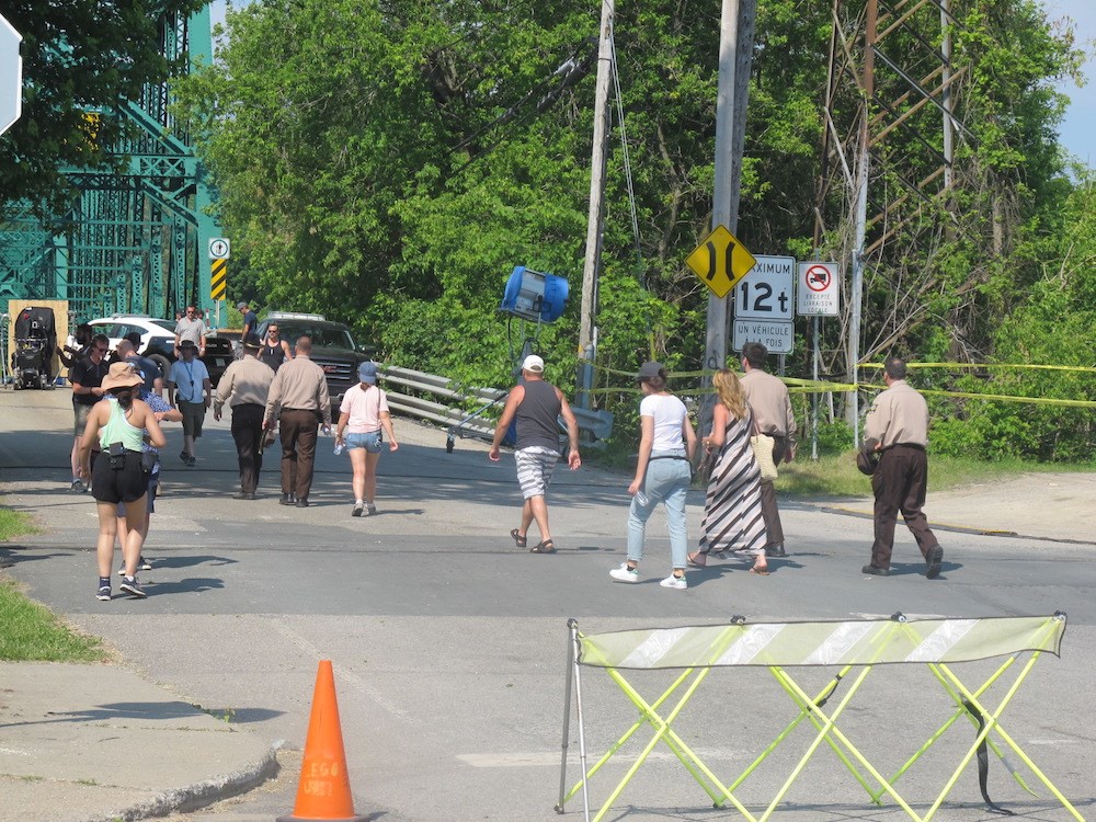 Tournage à Richmond