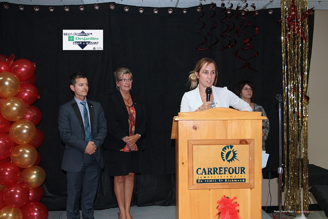 Trio Desjardins pour l'emploi de Richmond 2016