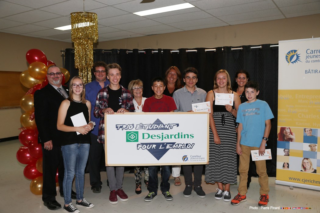 Trio Desjardins pour l'emploi de Richmond 2016