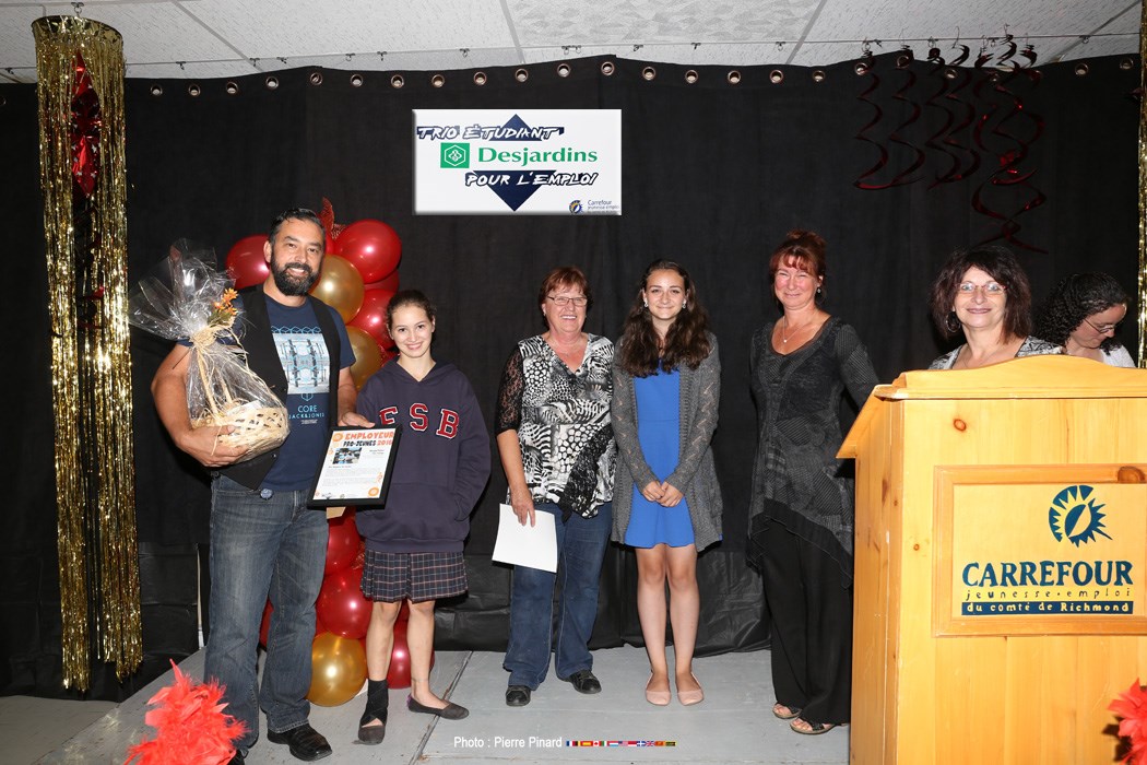 Trio Desjardins pour l'emploi de Richmond 2016