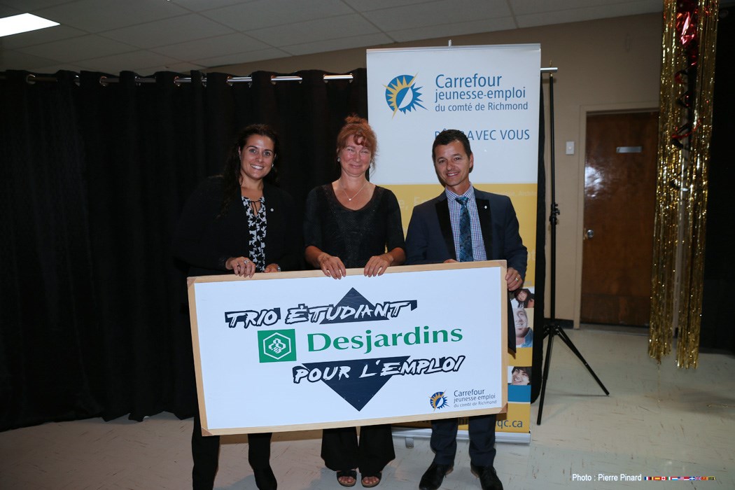 Trio Desjardins pour l'emploi de Richmond 2016