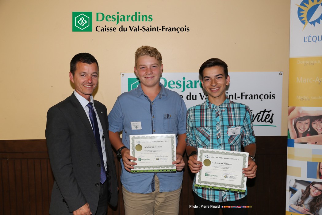 Trio Desjardins pour l'emplois 2016