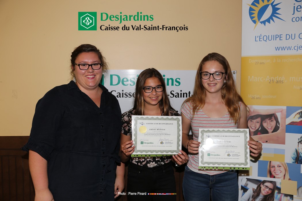 Trio Desjardins pour l'emplois 2016