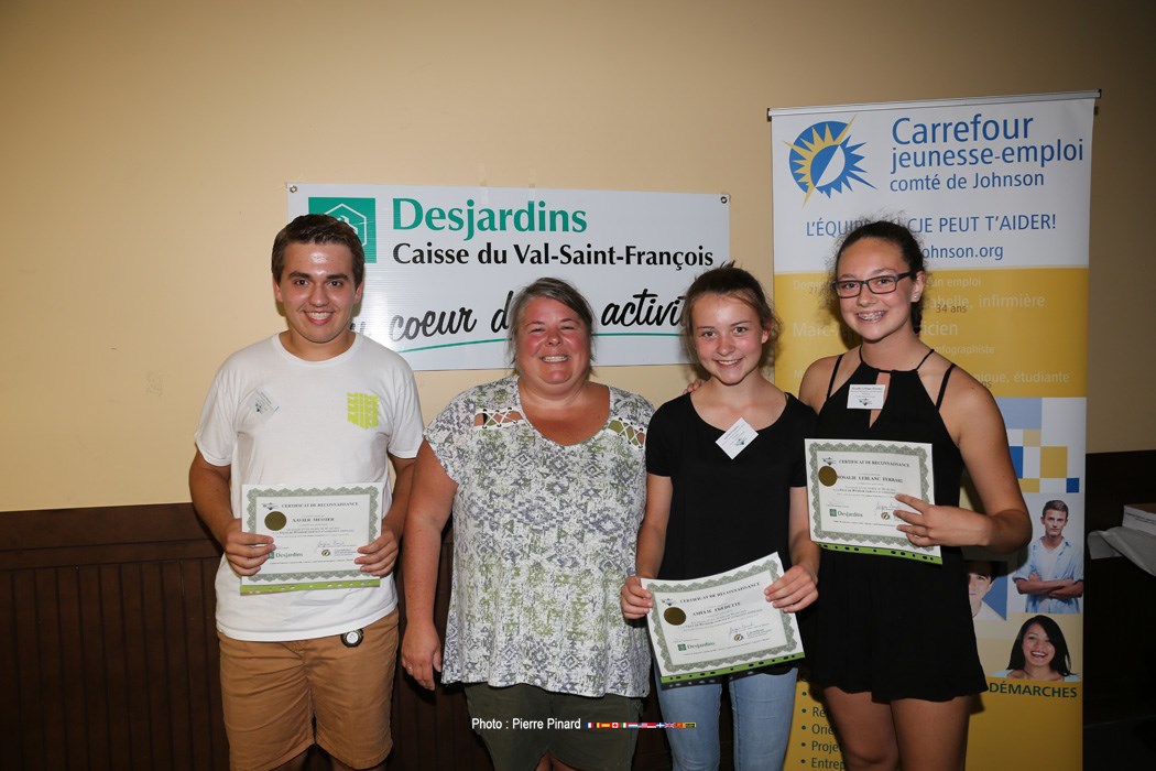 Trio Desjardins pour l'emplois 2016