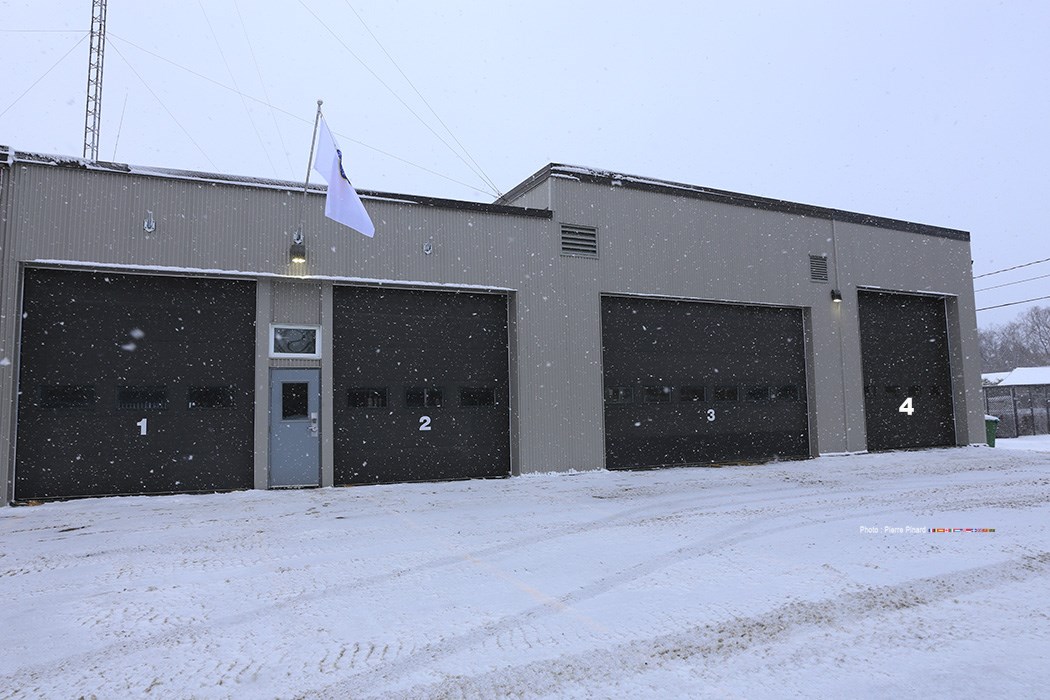 Agrandissement de la caserne