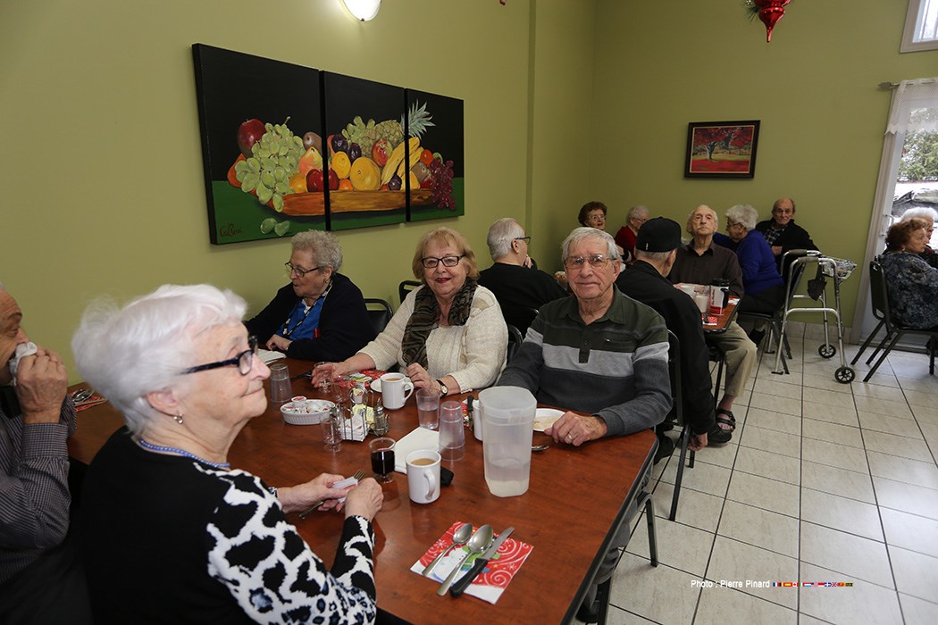 Noël pour les aînés su Château du Bel-Âge à Windsor