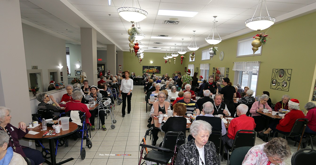 Noël pour les aînés su Château du Bel-Âge à Windsor