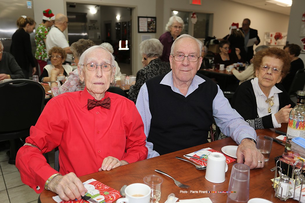 Noël pour les aînés su Château du Bel-Âge à Windsor