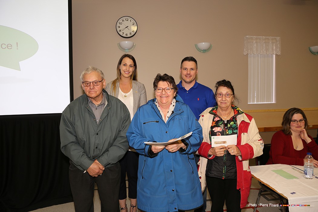 1re réunion général de la Caisse du Val-Saint-François