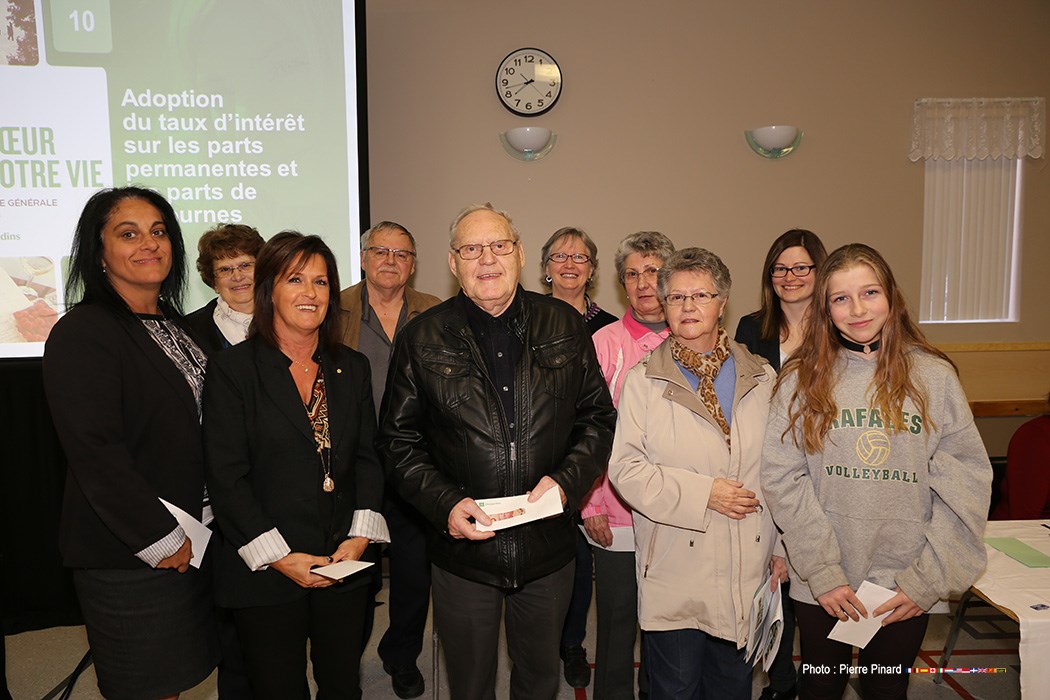 1re réunion général de la Caisse du Val-Saint-François