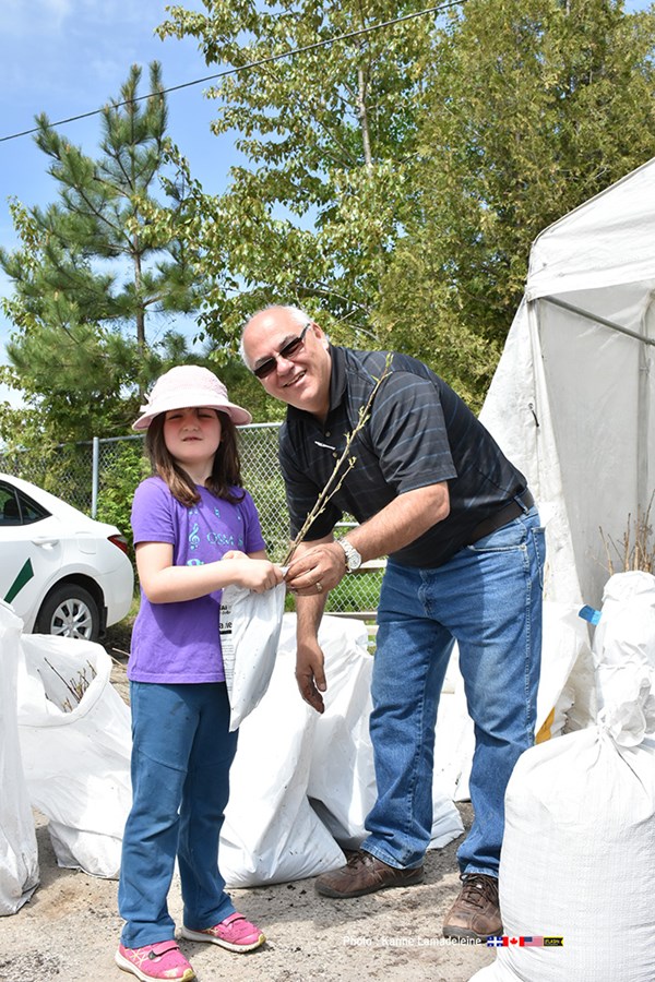Distribution de compost à Windsor