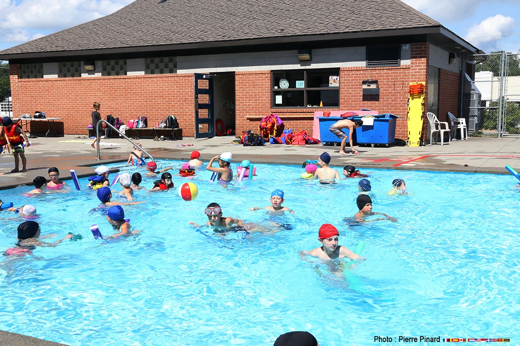 Baignade pour les jeunes du SAE