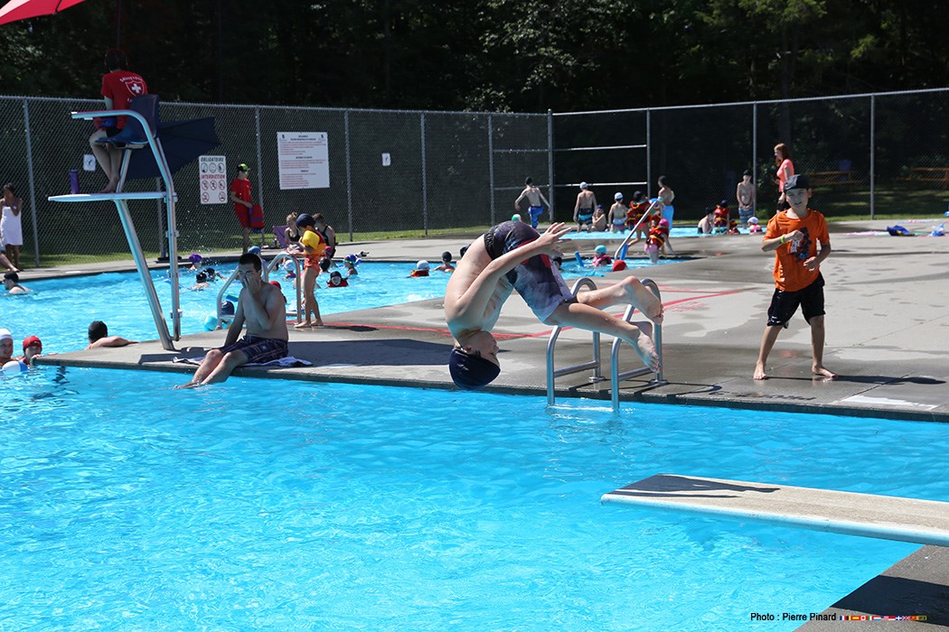 Baignade pour les jeunes du SAE