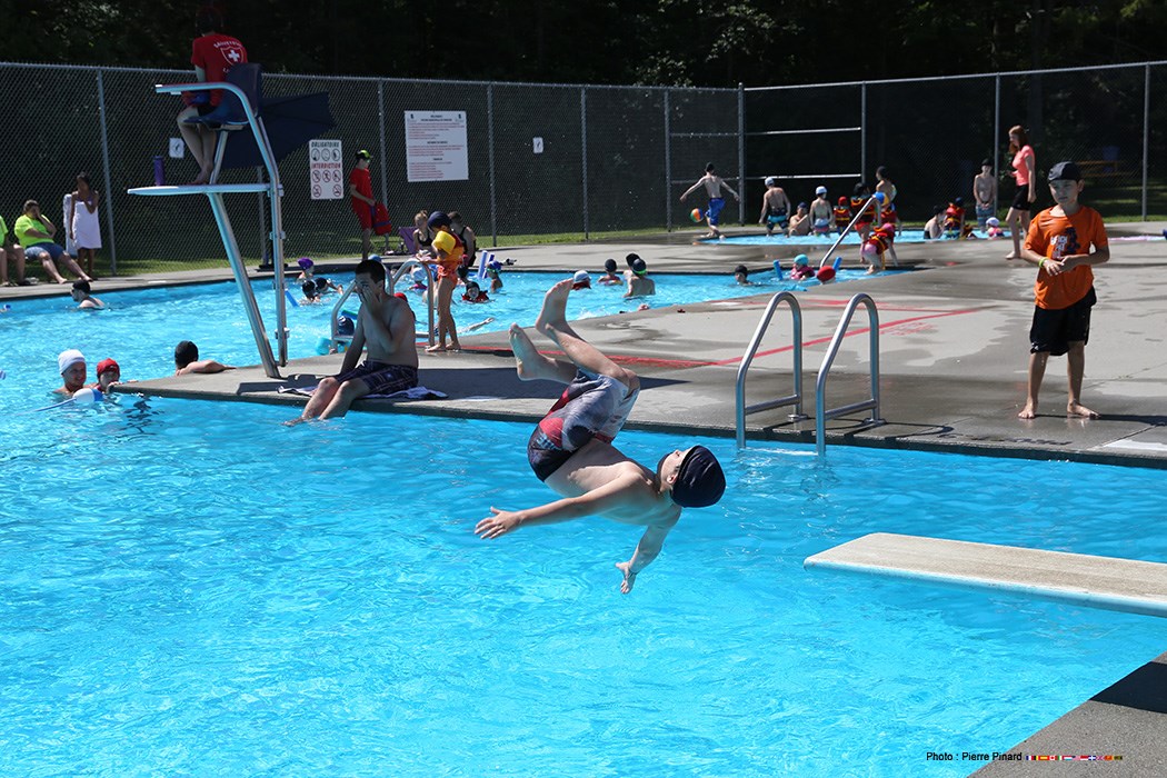 Baignade pour les jeunes du SAE