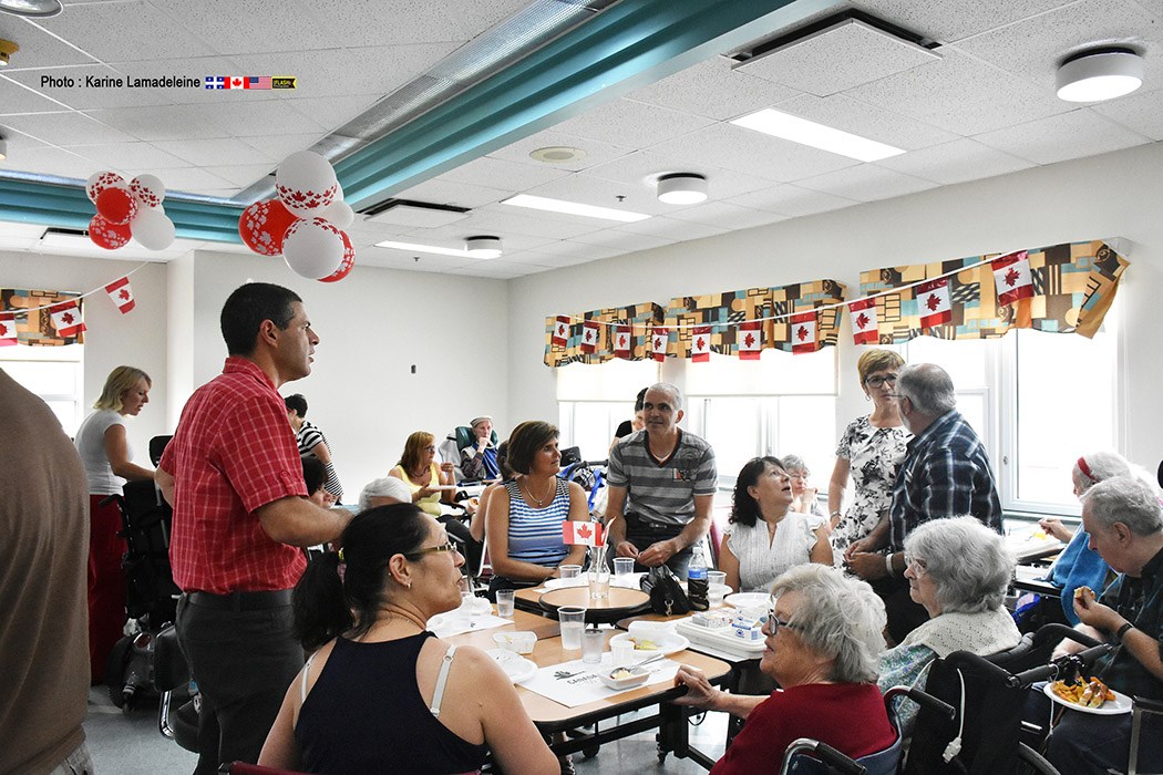 Fête du 150e anniversaire du Canada - CHSLD de Windsor