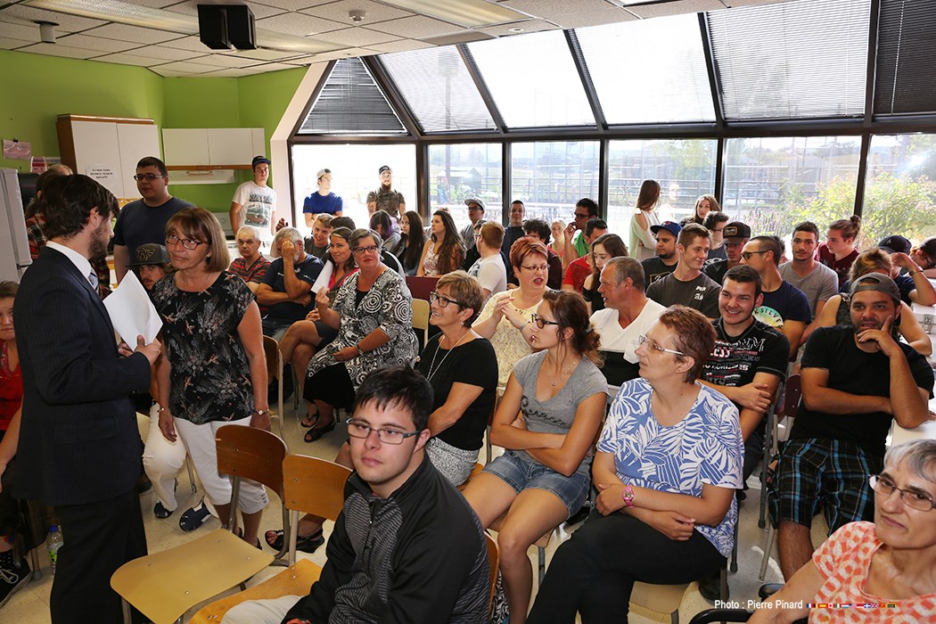 Investissement pour la cours de l'école