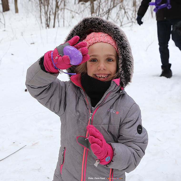 Course aux oeufs de Pâques à la Poudrière