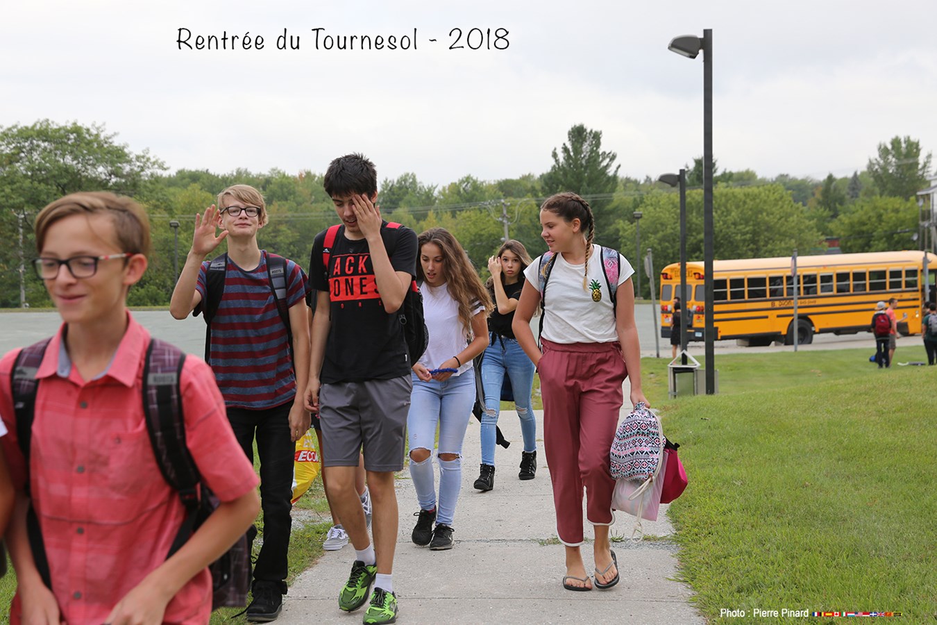 Rentrée scolaire 2018 au Tournesol