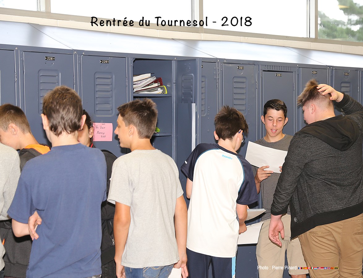 Rentrée scolaire 2018 au Tournesol