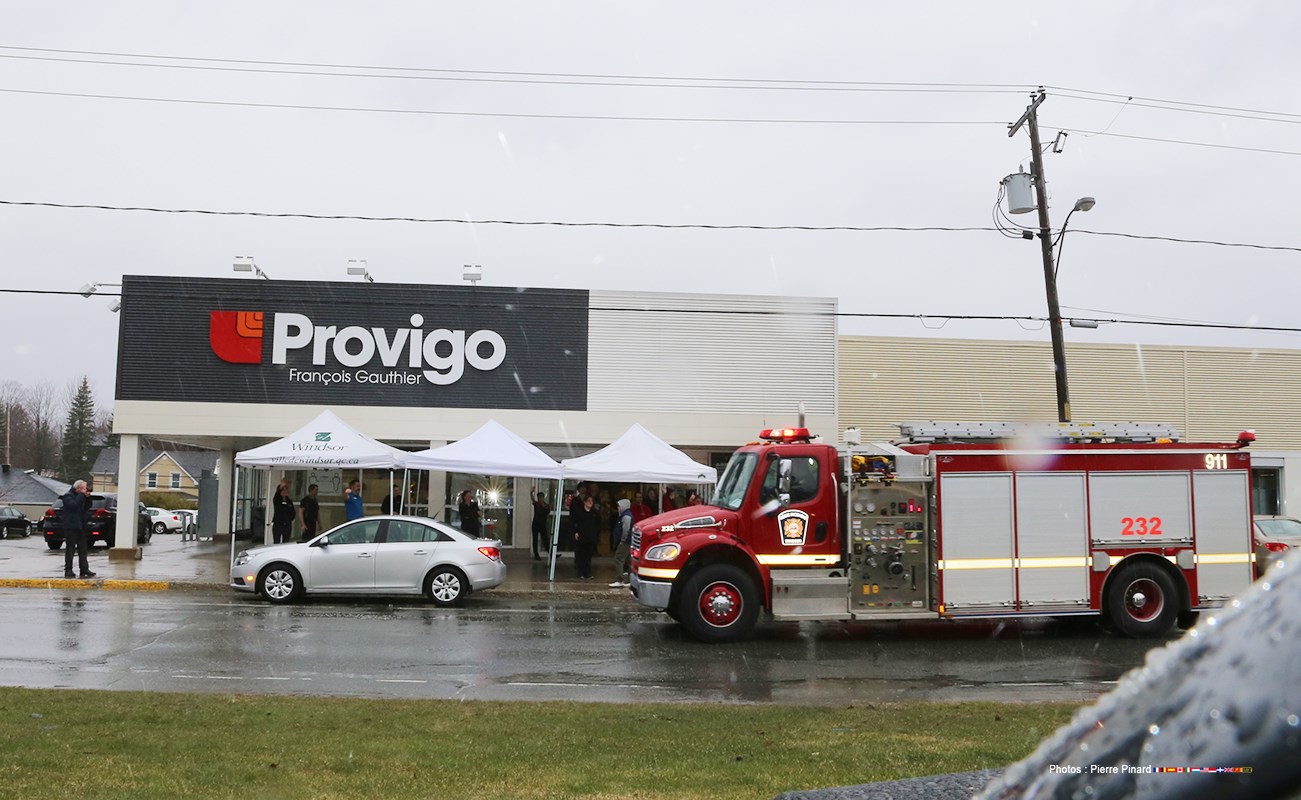 Parade d'appui au personnel de la santé