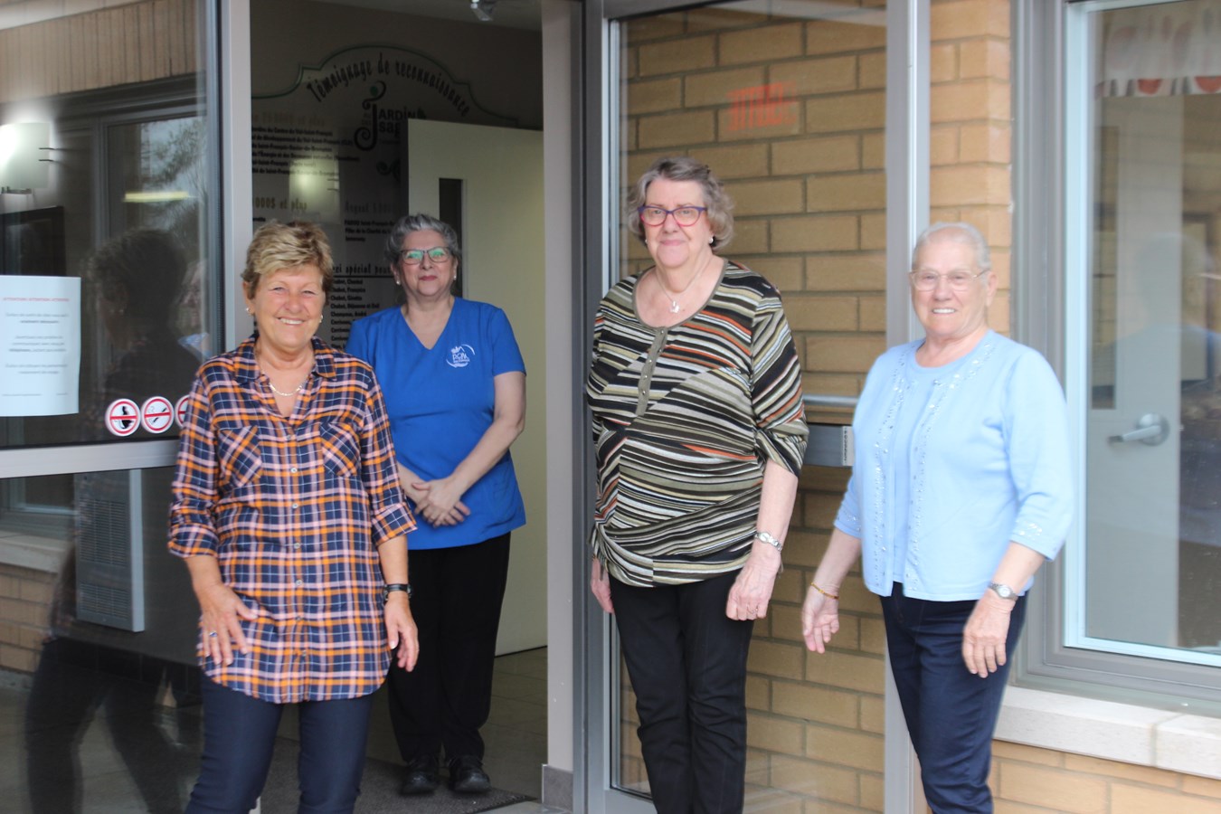 Parade d'appui au personnel de la santé