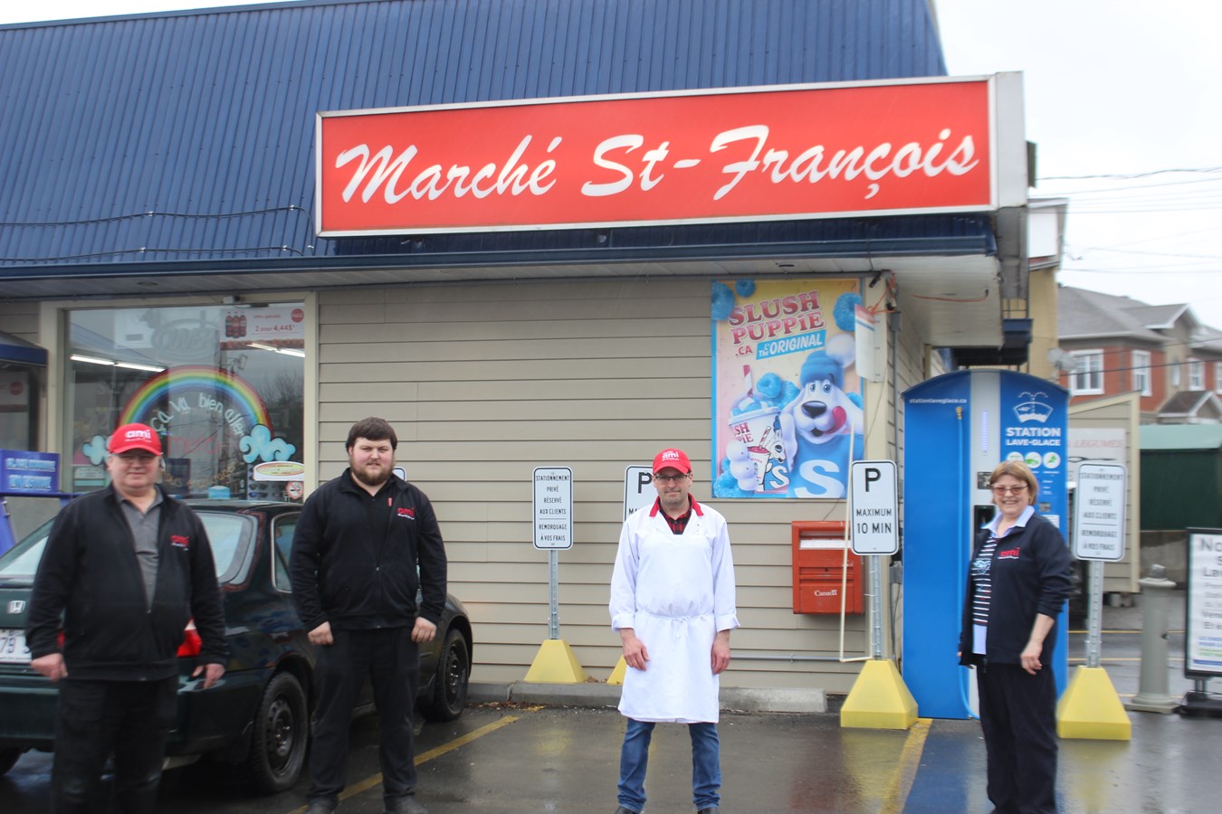 Parade d'appui au personnel de la santé