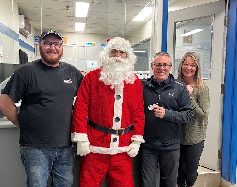 Visite du Père Noël