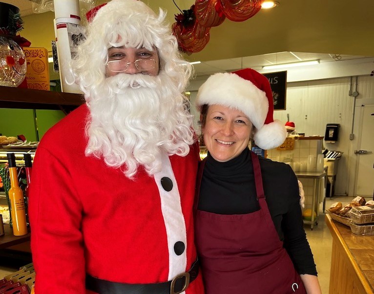 Visite du Père Noël