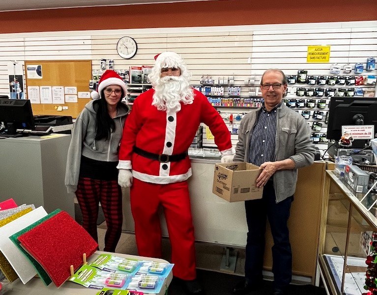 Visite du Père Noël