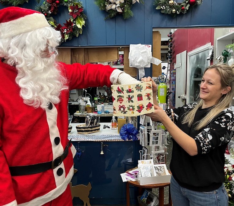 Visite du Père Noël