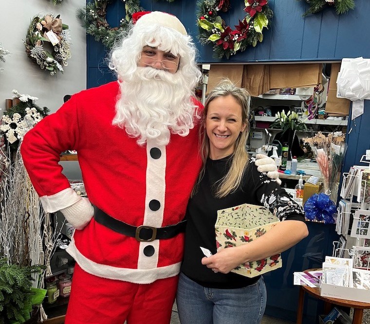 Visite du Père Noël