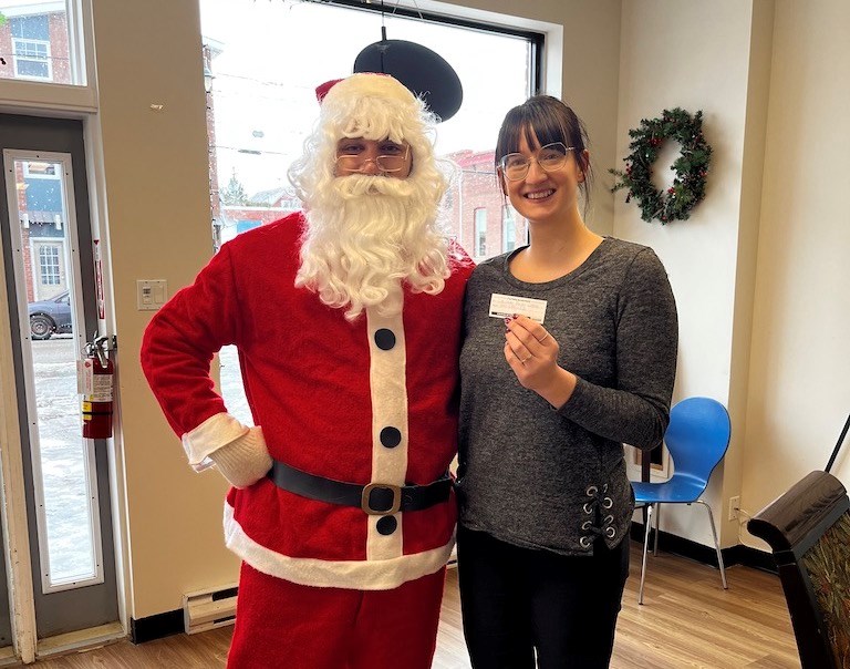 Visite du Père Noël